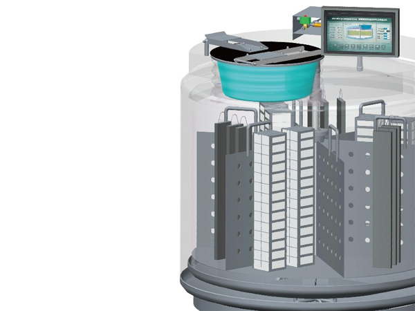不銹鋼液氮罐 Cryobiobank系列 貝爾科技-樣本庫液氮罐5